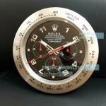 Dealers Clock - Replica Rolex Clock Daytona SS Black Arabic